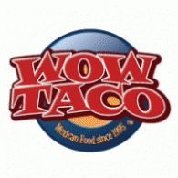 Wow Taco Logo PNG Vector