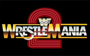 WrestleMania 2 Logo PNG Vector