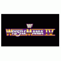 WrestleMania 4 Logo PNG Vector