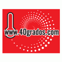 www.40grados.com Logo PNG Vector