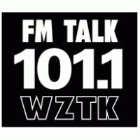 WZTK 101.1 FM Talk Logo Vector