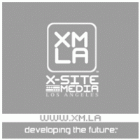 X-Site Media Los Angeles - XMLA Logo Vector