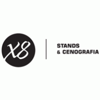 X8 stands Logo PNG Vector