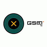 X GSM Logo PNG Vector