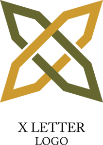 X Arrow Letter Logo Vector