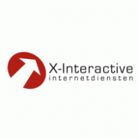 X-Interactive Logo Vector