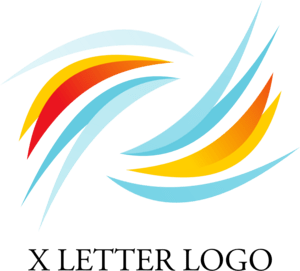 X Letter Logo PNG Vector