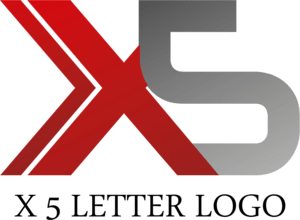 X5 Letter Logo PNG Vector