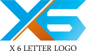 X6 Letter Logo PNG Vector