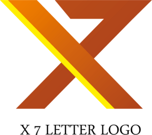 X7 Letter Logo PNG Vector