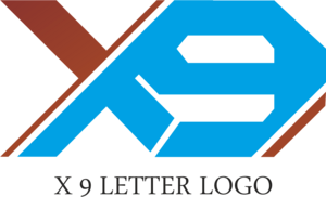 X9 Letter Logo PNG Vector