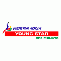 Young Star Des Monats Logo PNG Vector