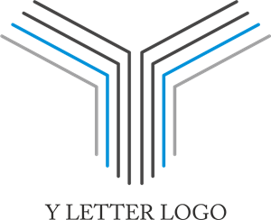 Y Letter Design Logo PNG Vector
