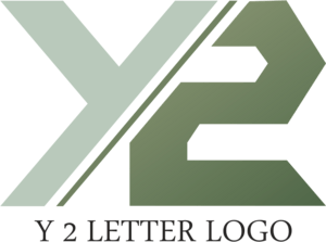Y2 Letter Logo PNG Vector