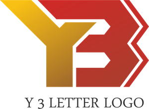 Y3 Letter Logo PNG Vector