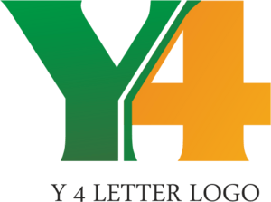 Y4 Letter Logo PNG Vector