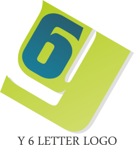 Y6 Letter Logo PNG Vector