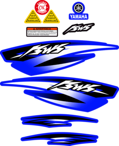 Yamaha Bws 100 1997 Logo PNG Vector