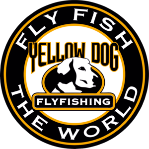 Yellow Dog Flyfishing Logo PNG Vector