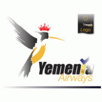 YEMENIA Airways' AirBird - 2010 and beyond... Logo PNG Vector