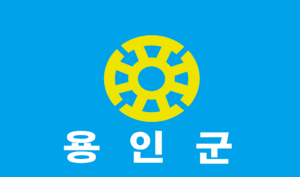 Yongin County Flag Logo PNG Vector