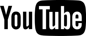 YouTube (black) Logo PNG Vector