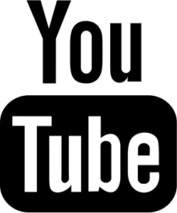 YouTube Black Logo PNG Vector