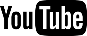 YouTube (black) Logo PNG Vector