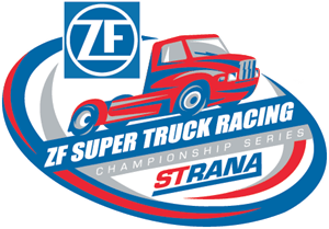ZF Super Truck Racing Logo Vector