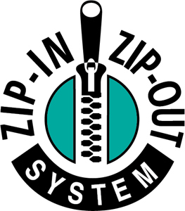 Zip-In Zip-Out System Logo Vector