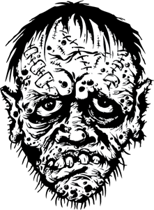 Zombie Logo Vector