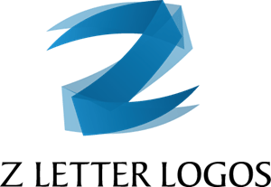 Z Letter Fashion Colorful Blue Logo PNG Vector