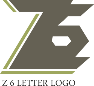 Z6 Letter Logo PNG Vector