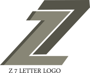 Z7 Letter Logo PNG Vector