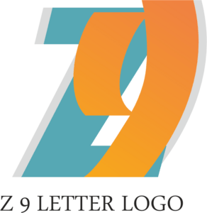 Z9 Letter Logo PNG Vector