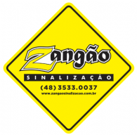 Zangão Sinalização Logo PNG Vector