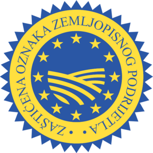 Zaštićena Oznaka Zemljopisnog Podrijetla (ZOZP) Logo PNG Vector