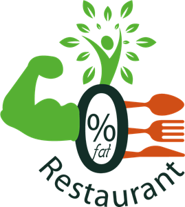 Zero Diet Restaurant Logo PNG Vector