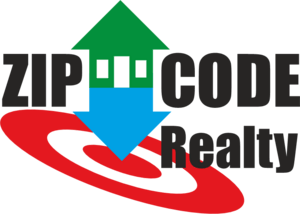 Zip Code Realty Logo PNG Vector