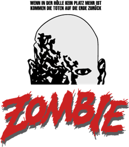 Zombie - Dawn Of The Dead Logo PNG Vector