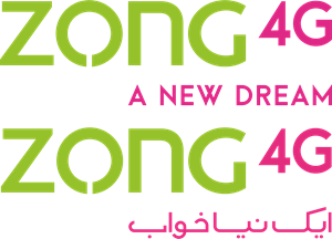 Zong 4G (Urdu + Eng) Logo Vector