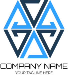 Abstract Triangle Company Shape Logo PNG Vector